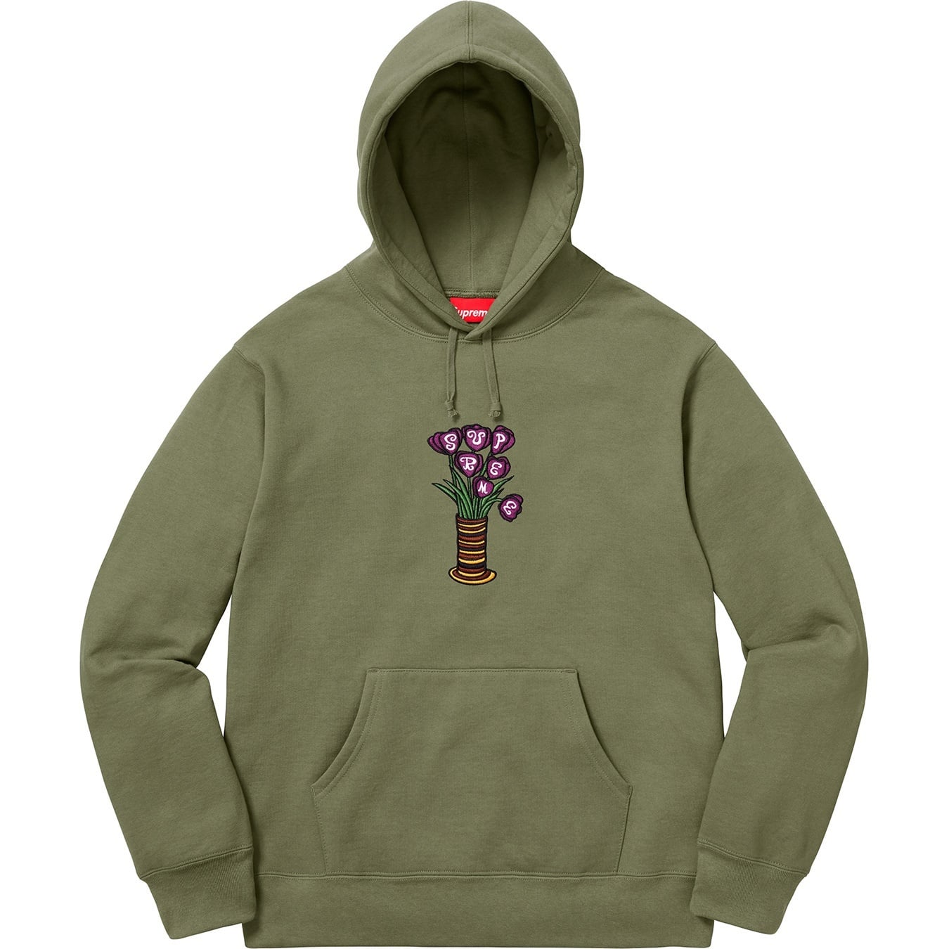 Flowers Hooded Sweatshirt view 4